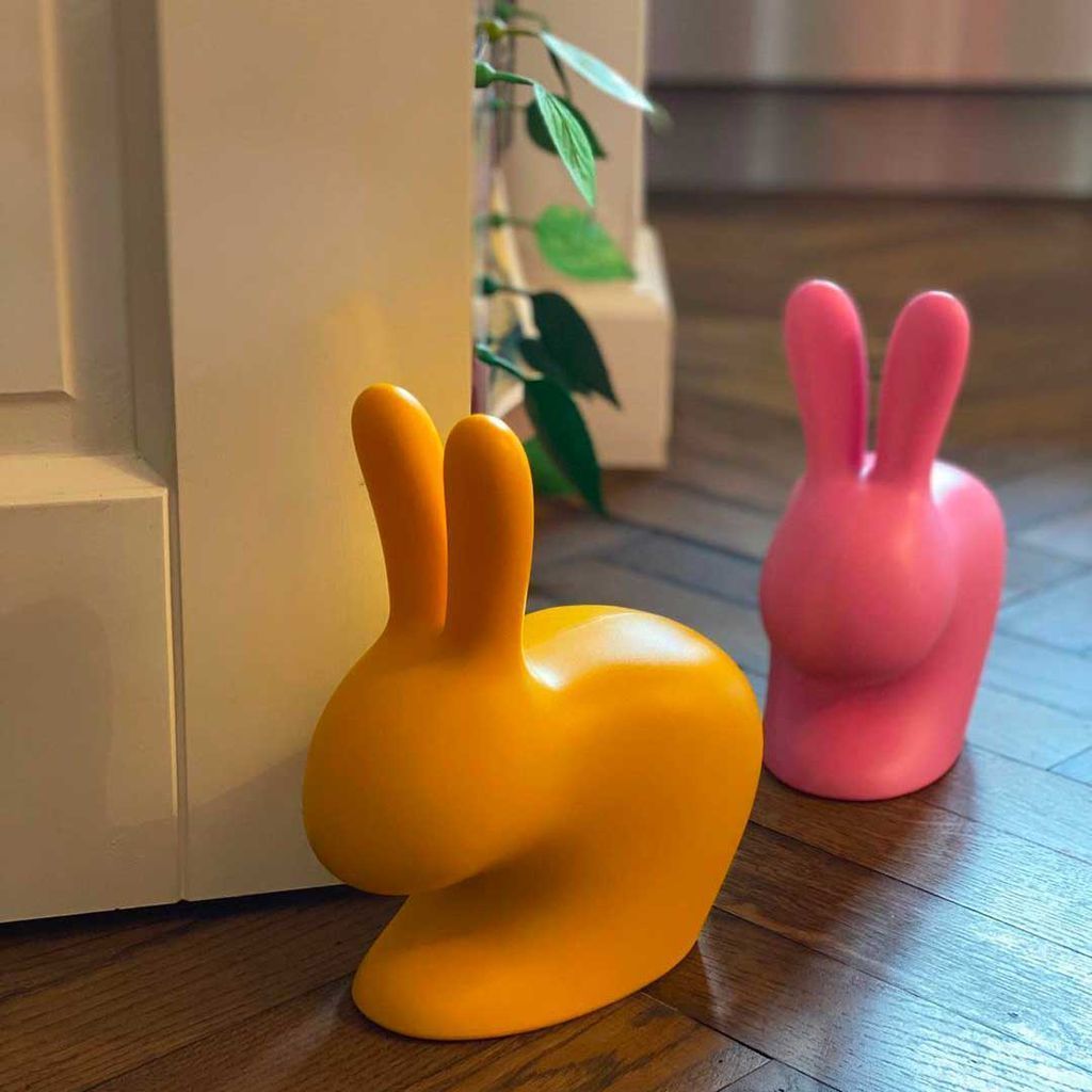 [product_category]-Qeeboo Rabbit Doorstop Xs, Pink-Qeeboo-8052049054256-90007BP-QEE-3