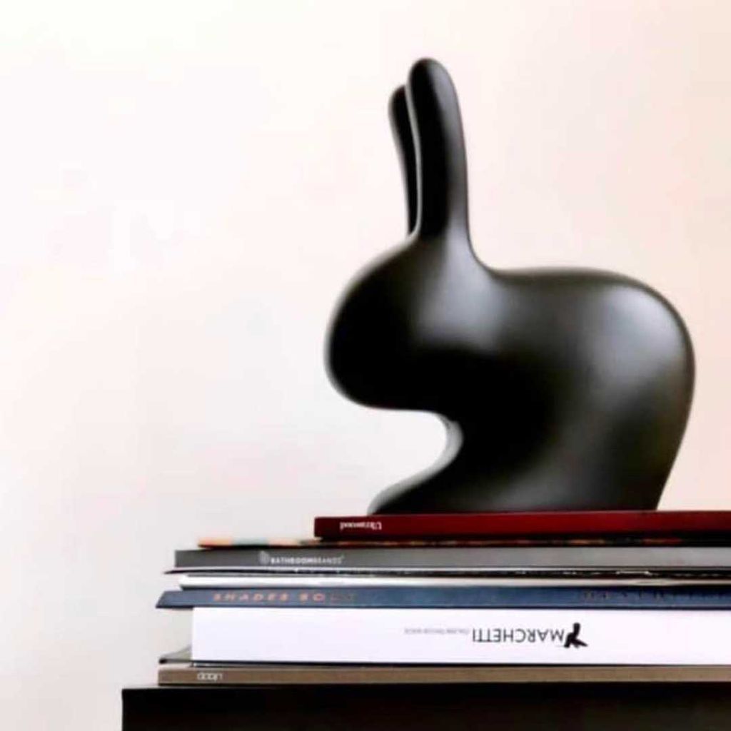 [product_category]-Qeeboo Rabbit Doorstop Xs, Pink-Qeeboo-8052049054256-90007BP-QEE-8