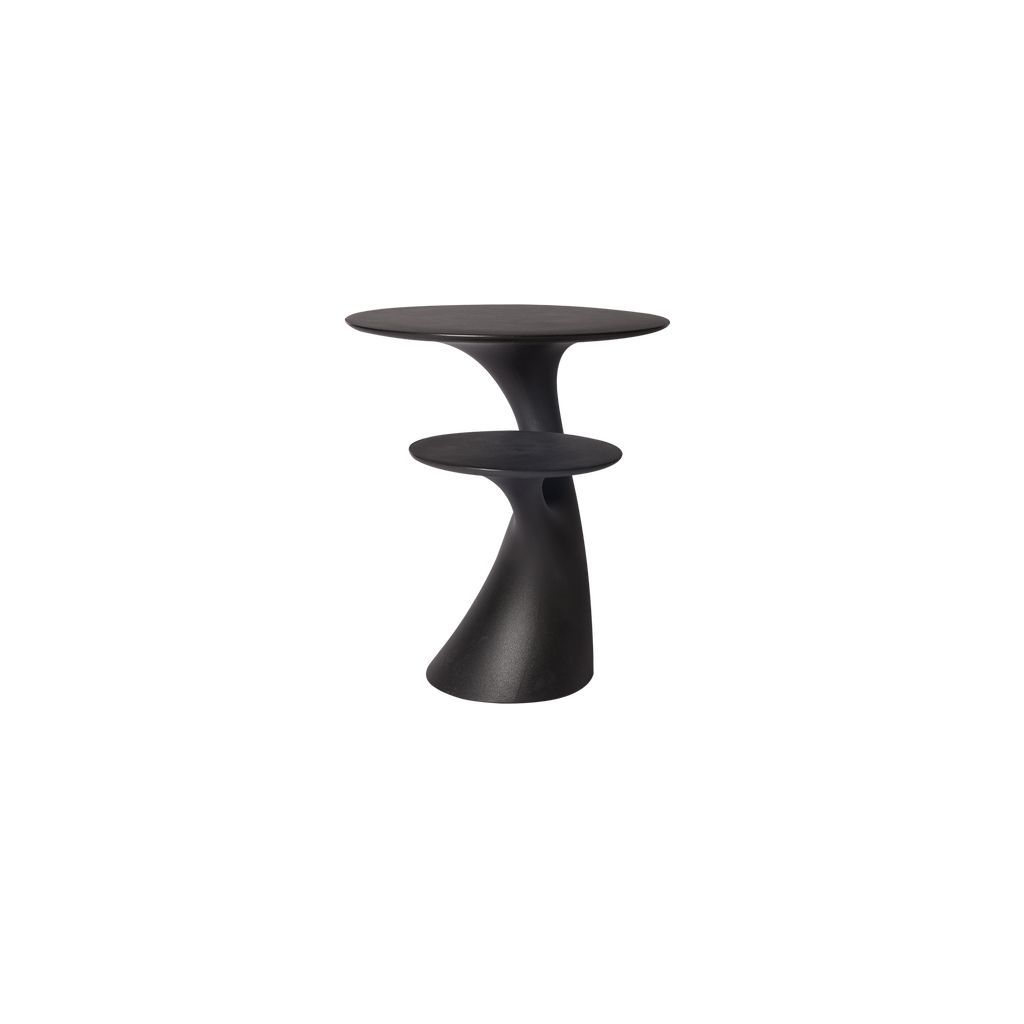 [product_category]-Qeeboo Rabbit Tree Table By Stefano Giovannoni, Black-Qeeboo-8052049054287-22001BL-QEE-2