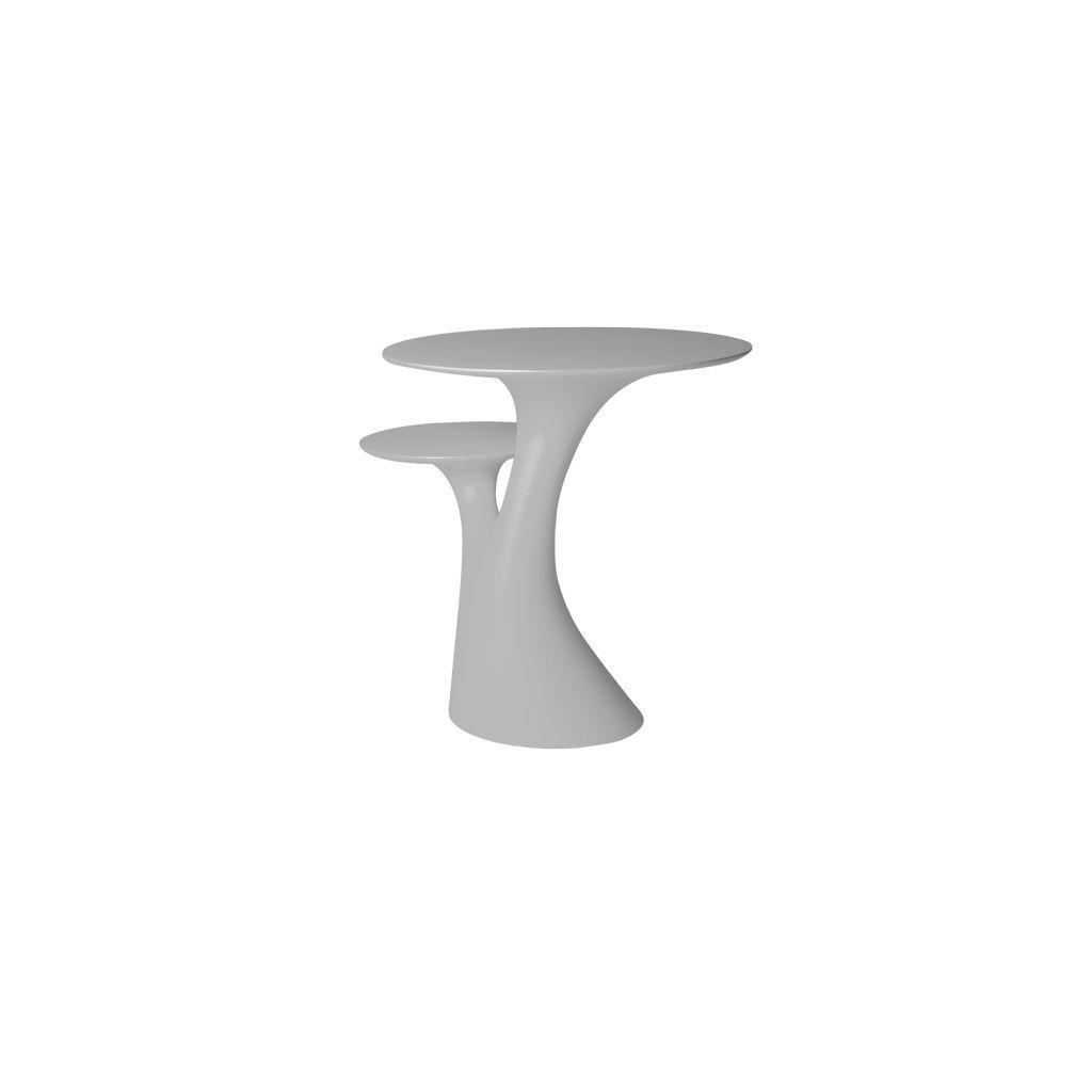 [product_category]-Qeeboo Rabbit Tree Table By Stefano Giovannoni, Grey-Qeeboo-8052049054294-22001GY-QEE-3
