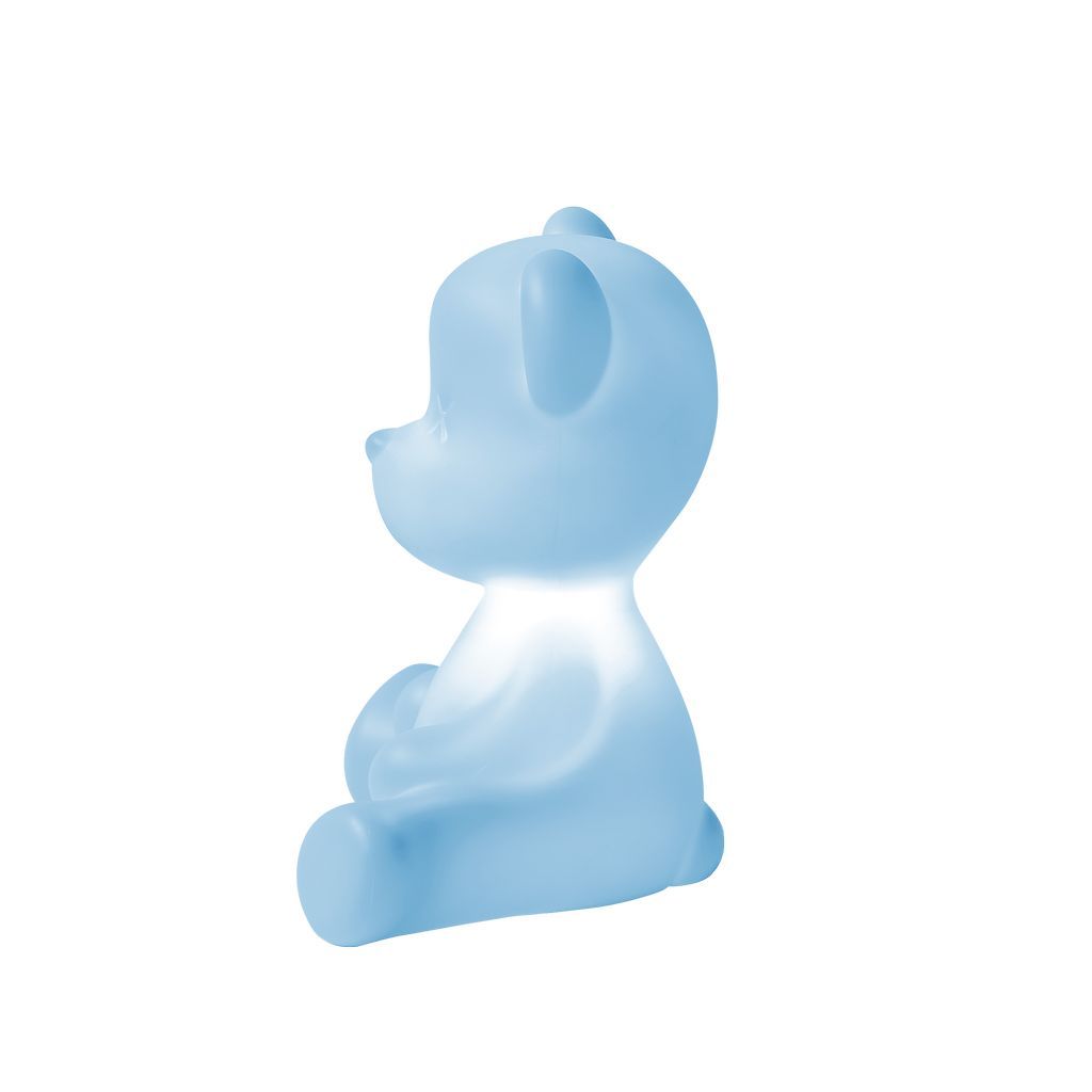 [product_category]-Qeeboo Teddy Boy Table Lamp With Cable, Light Blue-Qeeboo-8052049054430-24001LB-QEE-4