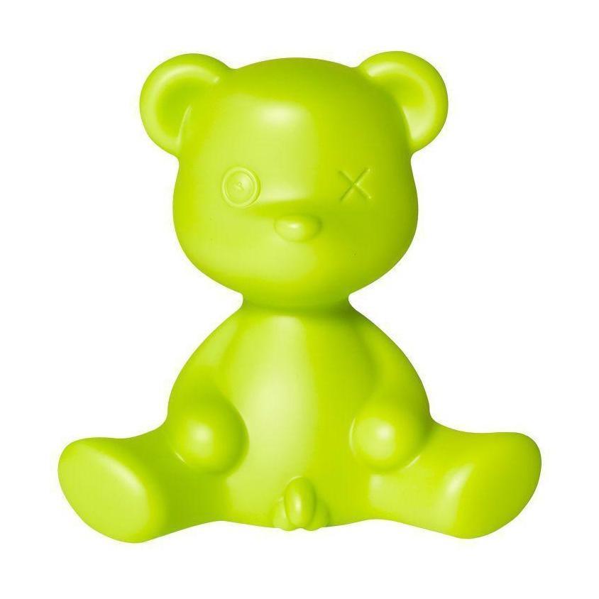 [product_category]-Qeeboo Teddy Boy Table Lamp With Cable, Light Green-Qeeboo-8052049054805-24001LG-QEE-1