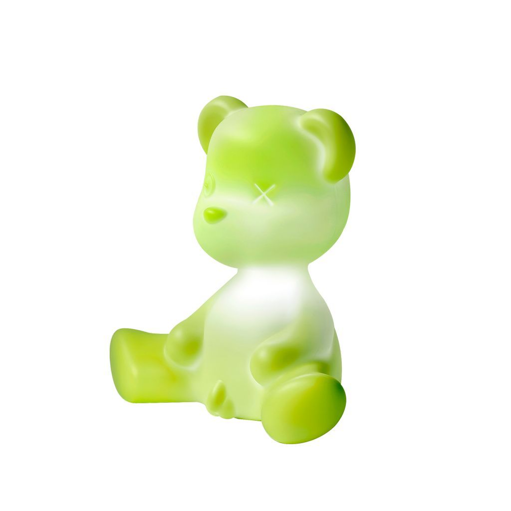 [product_category]-Qeeboo Teddy Boy Table Lamp With Cable, Light Green-Qeeboo-8052049054805-24001LG-QEE-3