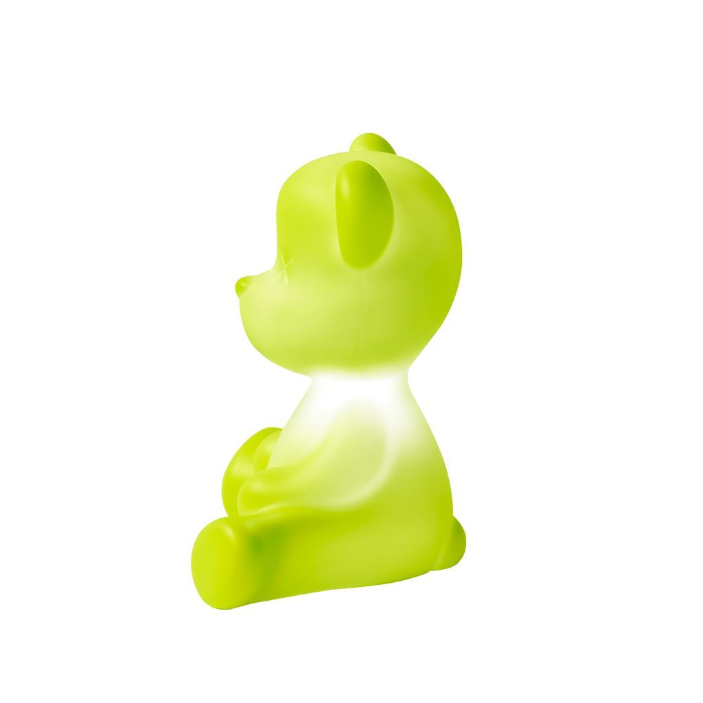 [product_category]-Qeeboo Teddy Boy Table Lamp With Cable, Light Green-Qeeboo-8052049054805-24001LG-QEE-4
