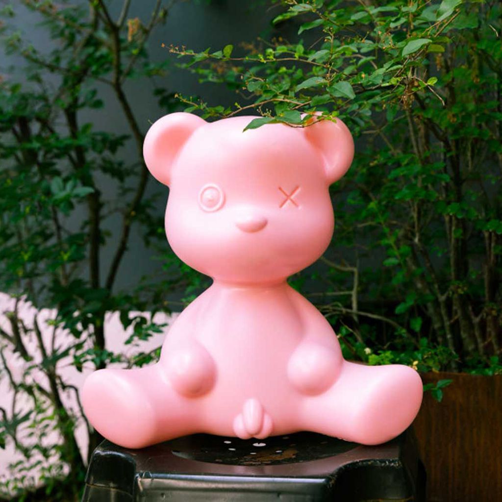 [product_category]-Qeeboo Teddy Boy Table Lamp With Cable, White-Qeeboo-8052049054416-24001WH-QEE-10
