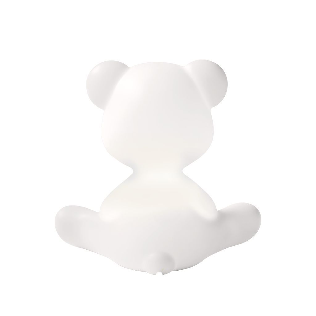 [product_category]-Qeeboo Teddy Boy Table Lamp With Cable, White-Qeeboo-8052049054416-24001WH-QEE-5
