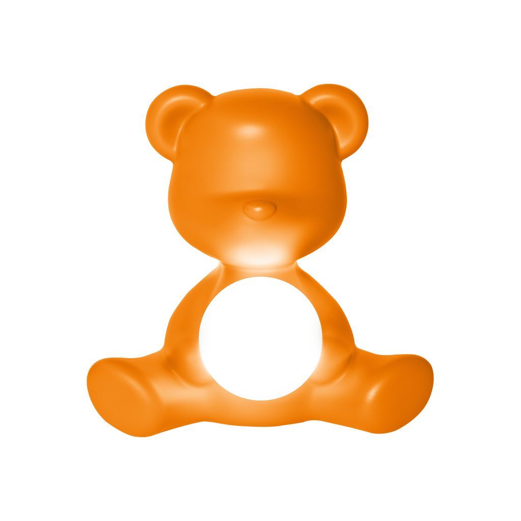 [product_category]-Qeeboo Teddy Girl Led Rechargeable Table Lamp, Orange-Qeeboo-8052049054379-25001OR-QEE-2