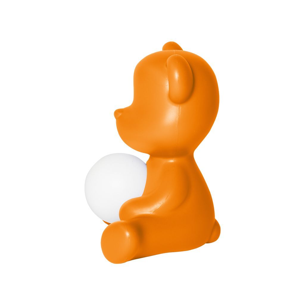 [product_category]-Qeeboo Teddy Girl Led Rechargeable Table Lamp, Orange-Qeeboo-8052049054379-25001OR-QEE-4