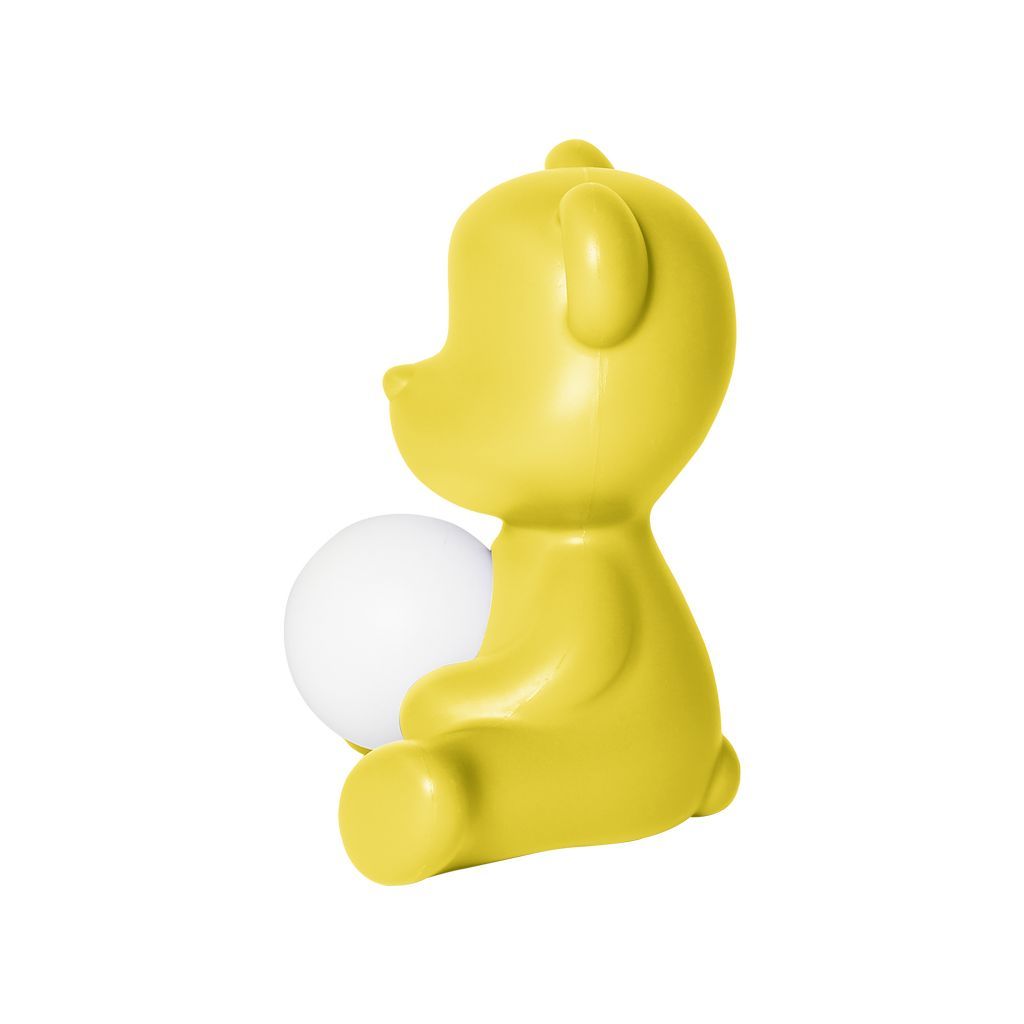 [product_category]-Qeeboo Teddy Girl Led Rechargeable Table Lamp, Yellow-Qeeboo-8052049054409-25001YE-QEE-4