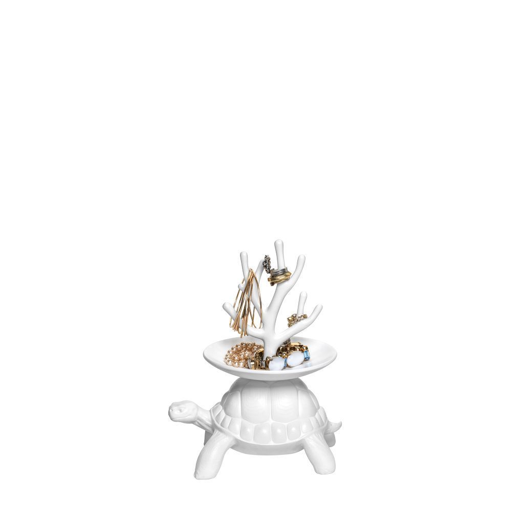 [product_category]-Qeeboo Turtle Carry Jewelry Tree Xs, White-Qeeboo-8052049056397-36008JW-QEE-2