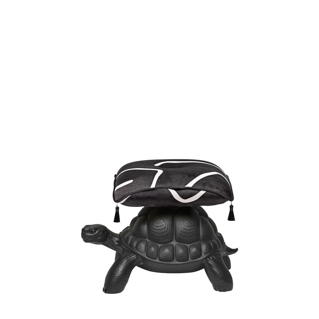 [product_category]-Qeeboo Turtle Carry Puff, Black-Qeeboo-36005BL-QEE-2
