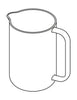 RIG TIG Brew It Glass for Press Filter JUG Z00420