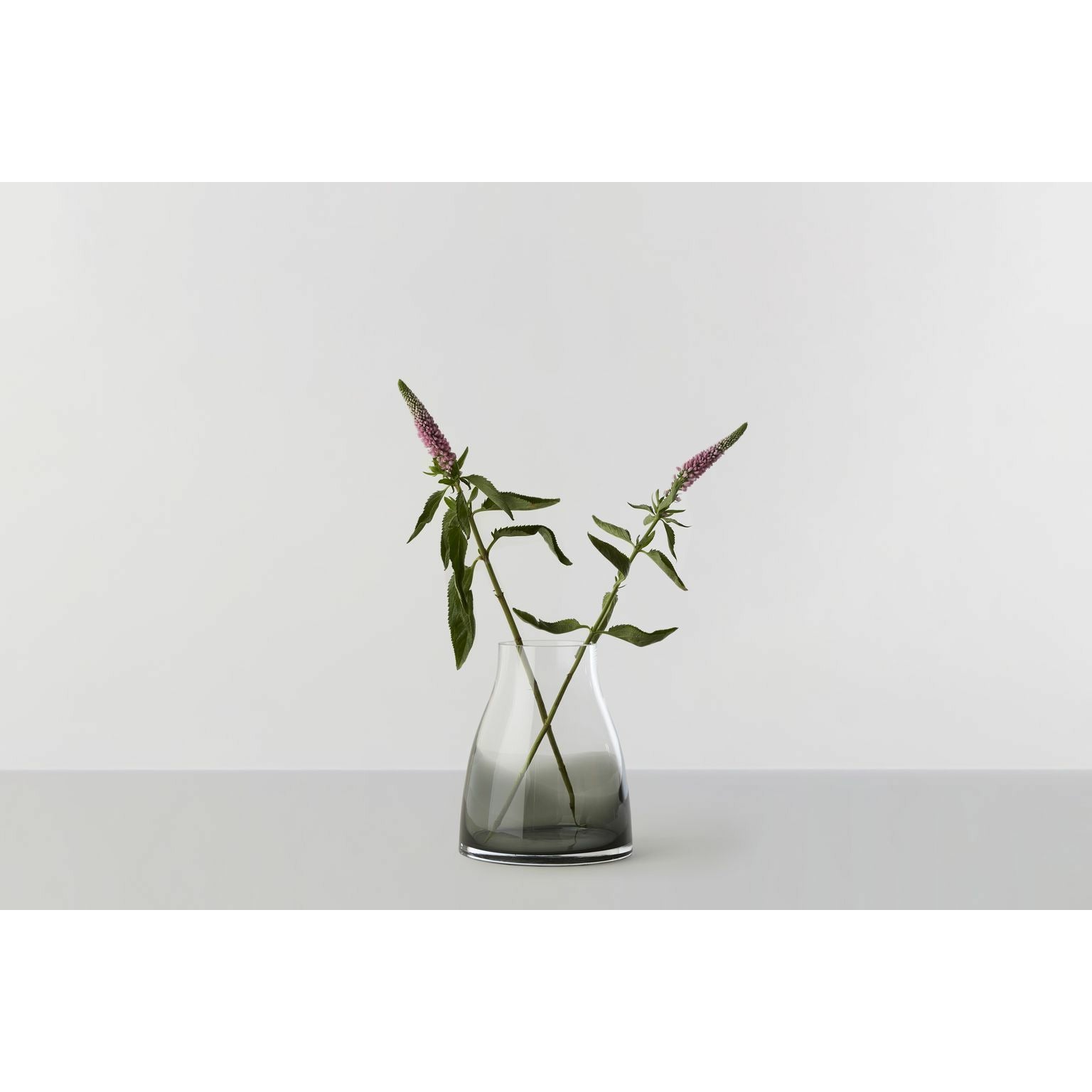 [product_category]-Ro Collection No. 2 Flower Vase øxh 15 X18, Smoked Grey-Ro Collection-5712129002302-RD1001-004-ROC-2