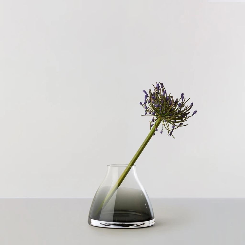[product_category]-Ro Collection No.1 Flower Vase øx H 13 X12, Smokey Grey-Ro Collection-5712129001305-RD1000-004-ROC-2