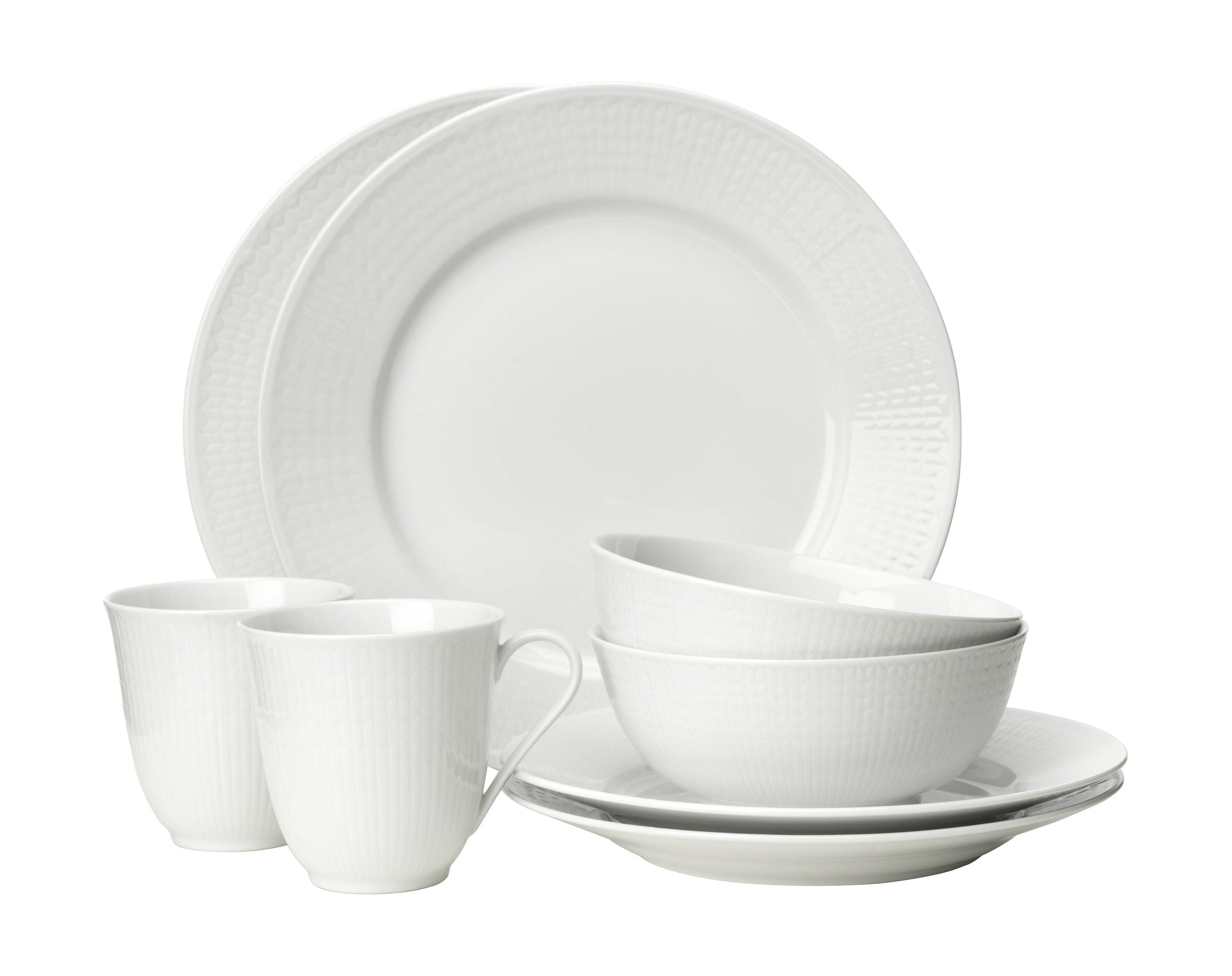 [product_category]-Rörstrand Swedish Grace Starts Set Snow 8 Parts-Rörstrand-7320062102188-1025894-ROR-1