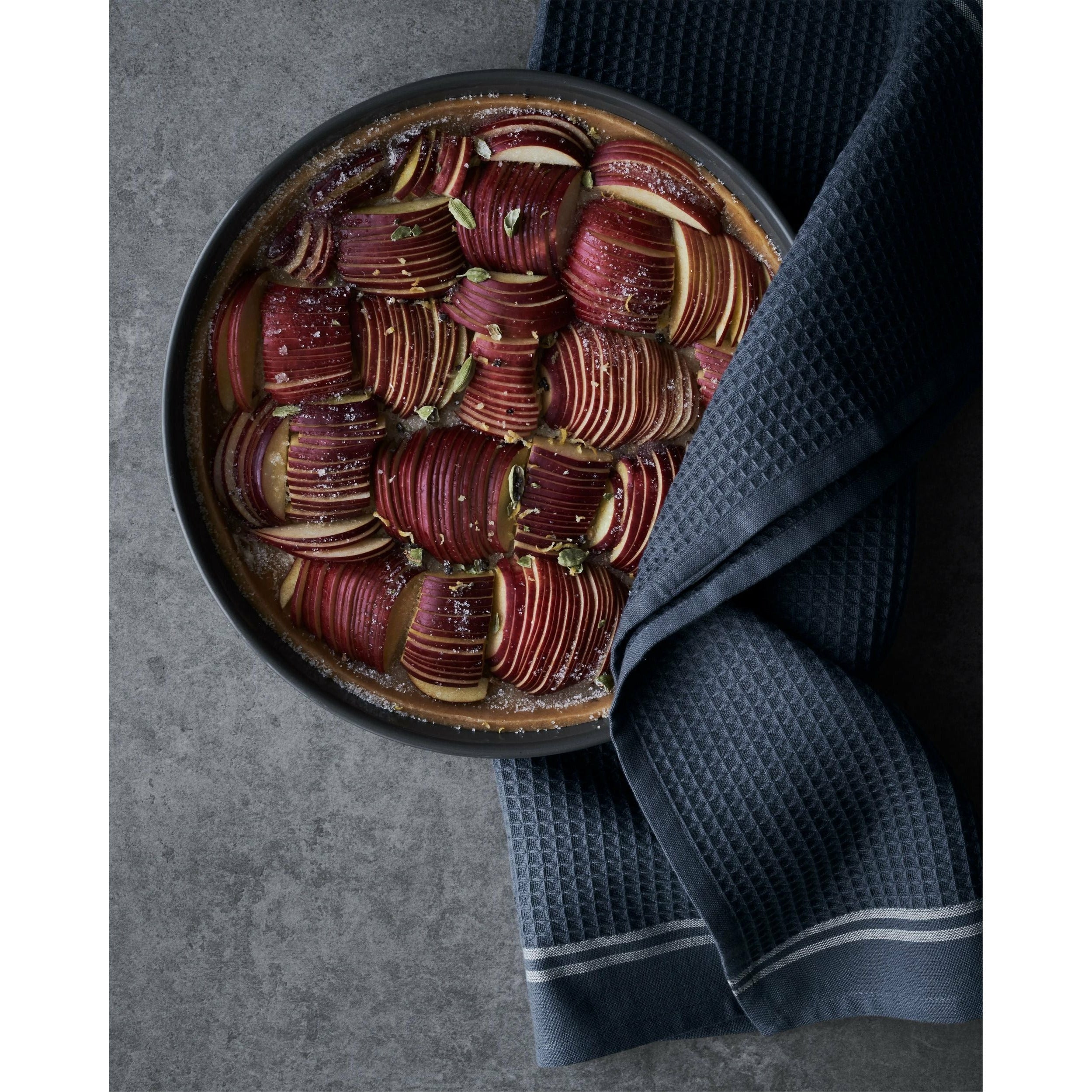 [product_category]-Rosendahl Alpha Tea Towel, Dark Grey-Rosendahl-5709513214014-21401-ROS-4
