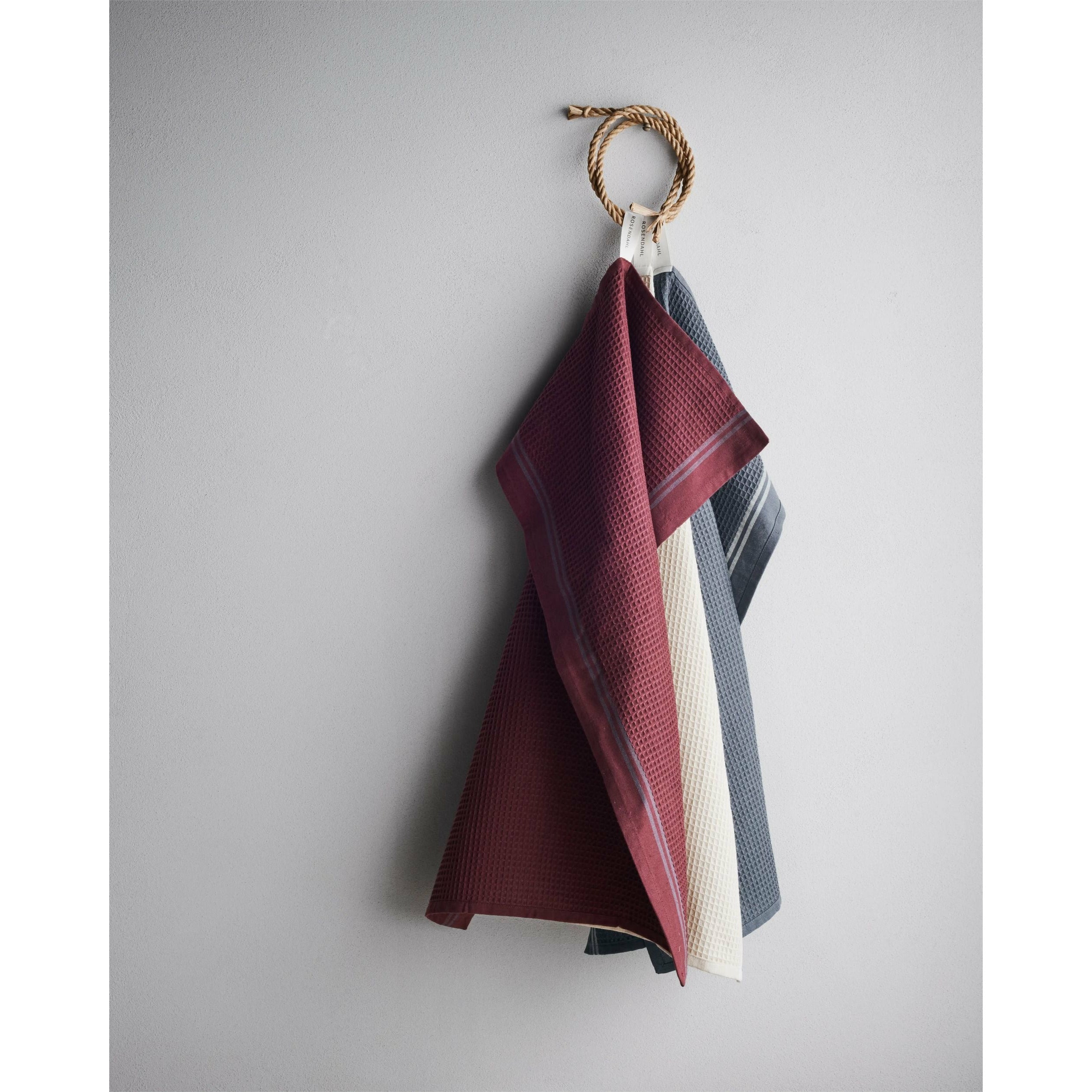 [product_category]-Rosendahl Alpha Tea Towel, Dark Grey-Rosendahl-5709513214014-21401-ROS-5