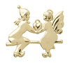 Rosendahl Angel on Seesaw H6,5 cm zlaté