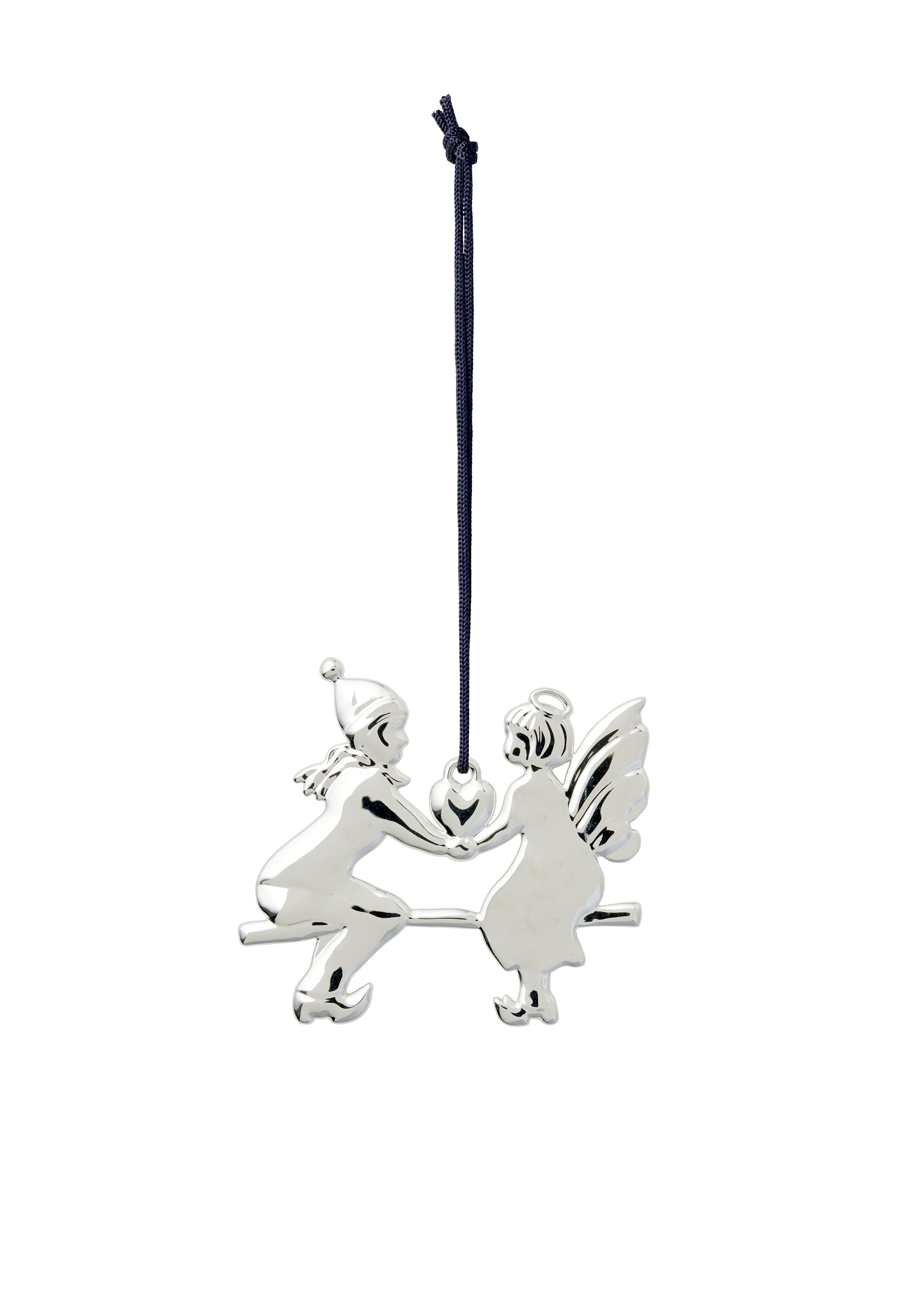 [product_category]-Rosendahl Angel On Seesaw H6.5 Silver Plated-Rosendahl-5709513315810-31581-ROS-2