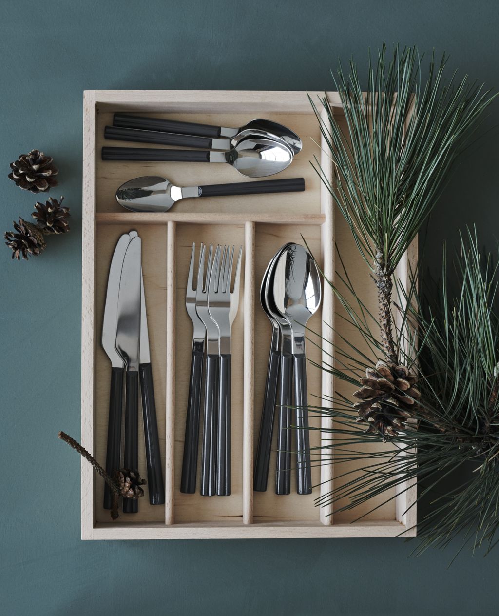 [product_category]-Rosendahl Gc Bistro Cutlery Set 16 Pieces, Ash Grey-Rosendahl-5709513275909-27590-ROS-6