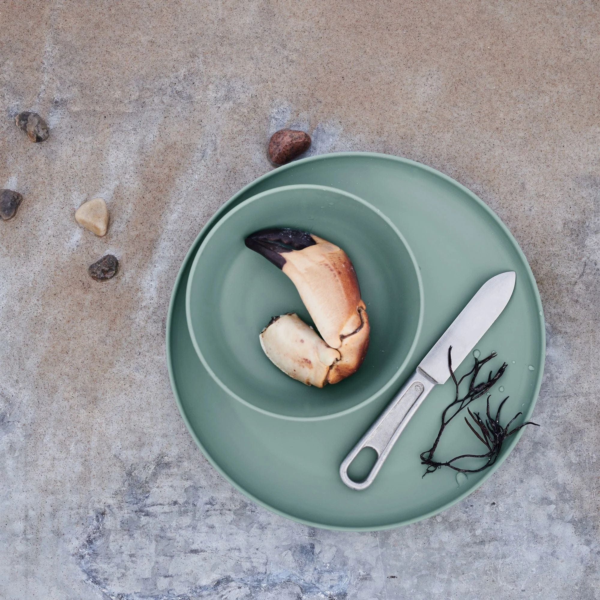 [product_category]-Rosendahl Grand Cru Take Plate ø26 Cm Dusty Green, 2 Pcs.-Rosendahl-5709513208624-20862-ROS-4
