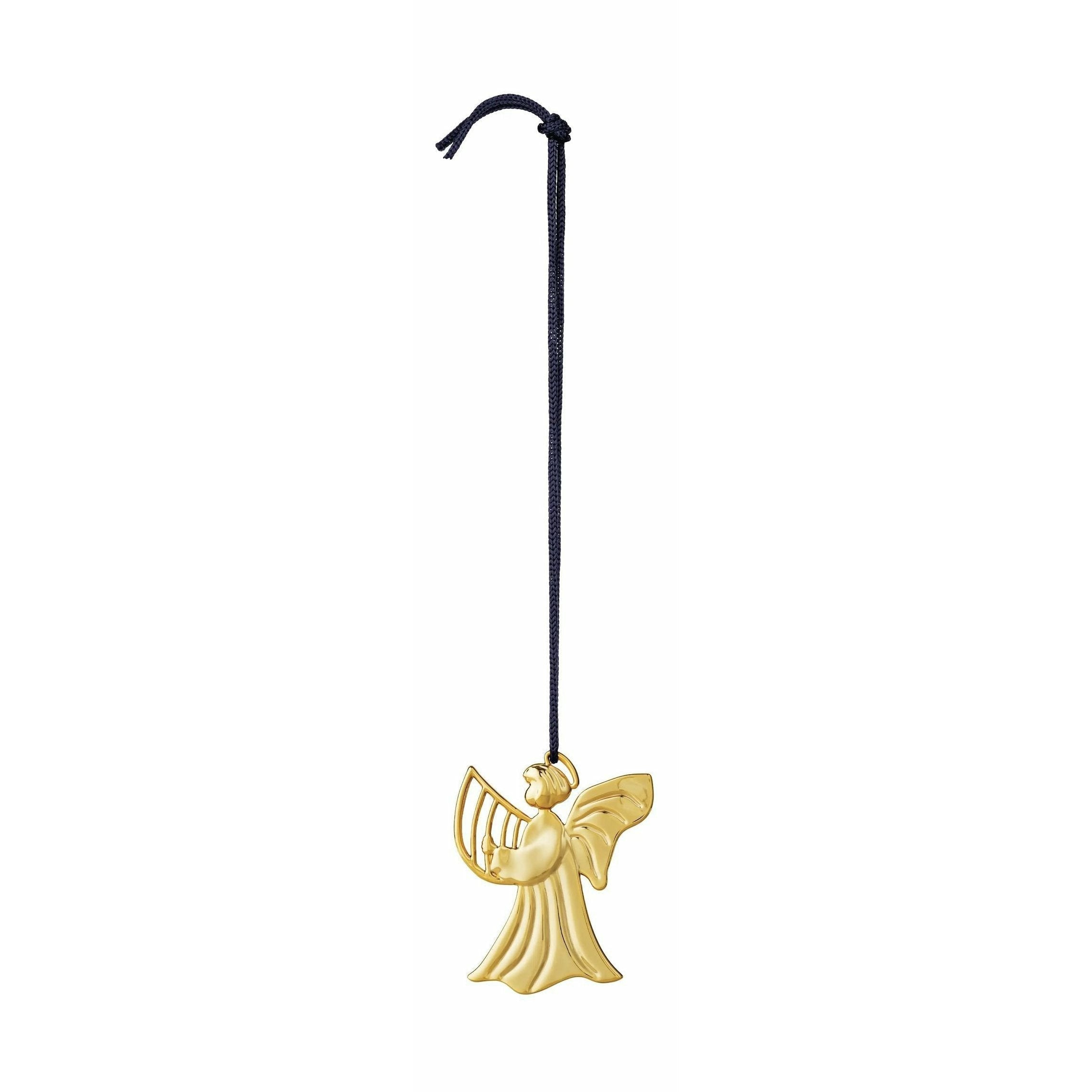 [product_category]-Rosendahl Karen Blixen Harp Angel Christmas Decorations H 7cm, Gilded-Rosendahl-5709513325710-32571-ROS-1