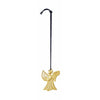 Rosendahl Karen Blixen Harp Angel Christmas Decorations h 7cm, zlacený