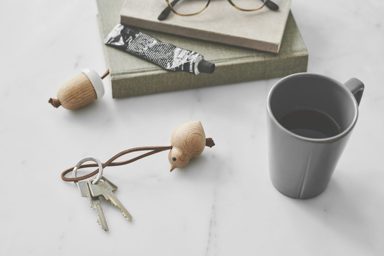 [product_category]-Rosendahl Karen Blixen Nordic Tales Sparrow ø4.5 Cm, Oak-Rosendahl-5709513313090-31309-ROS-6