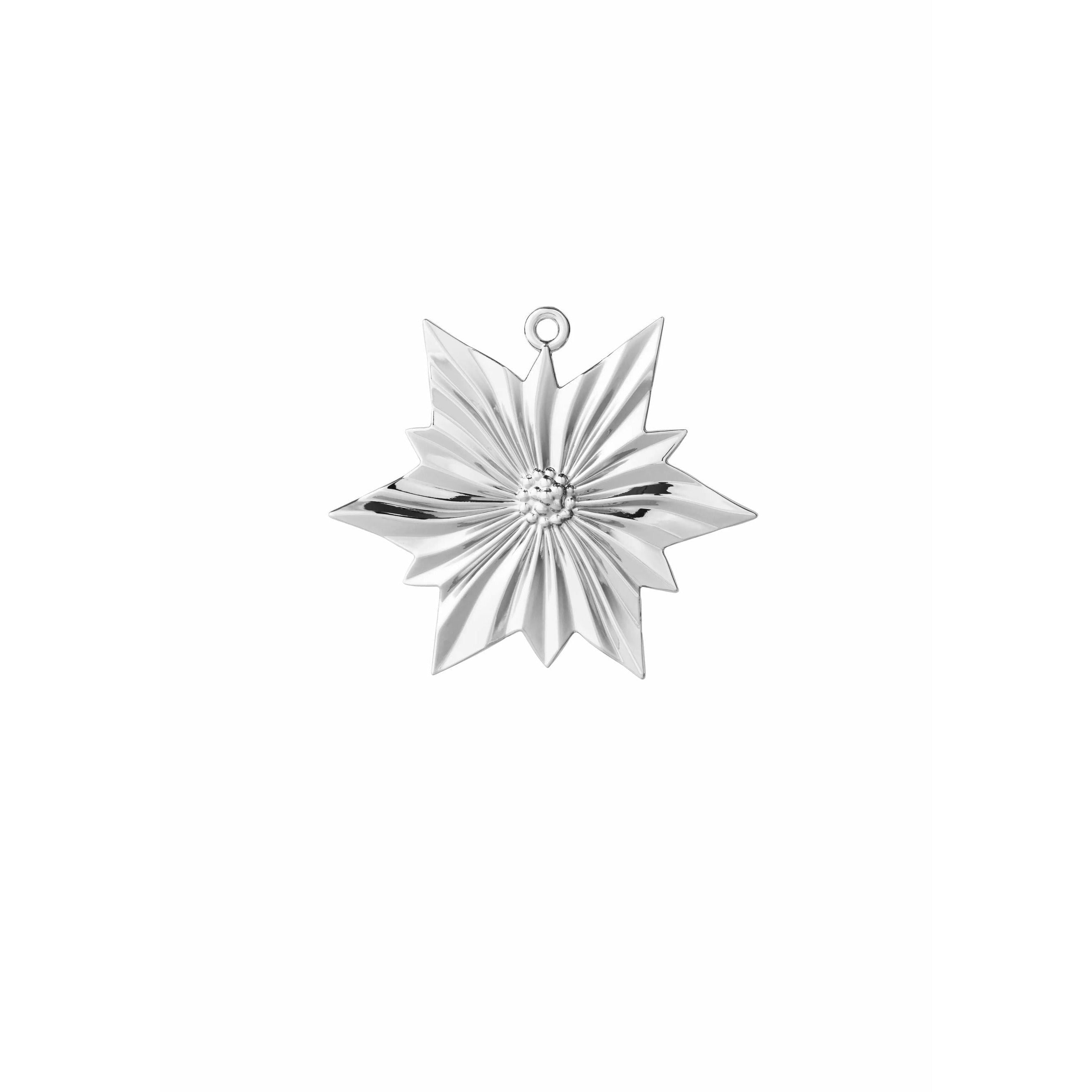 [product_category]-Rosendahl Karen Blixen Nordstern Christmas Decorations H 7cm, Silver Plated-Rosendahl-5709513315681-31568-ROS-2