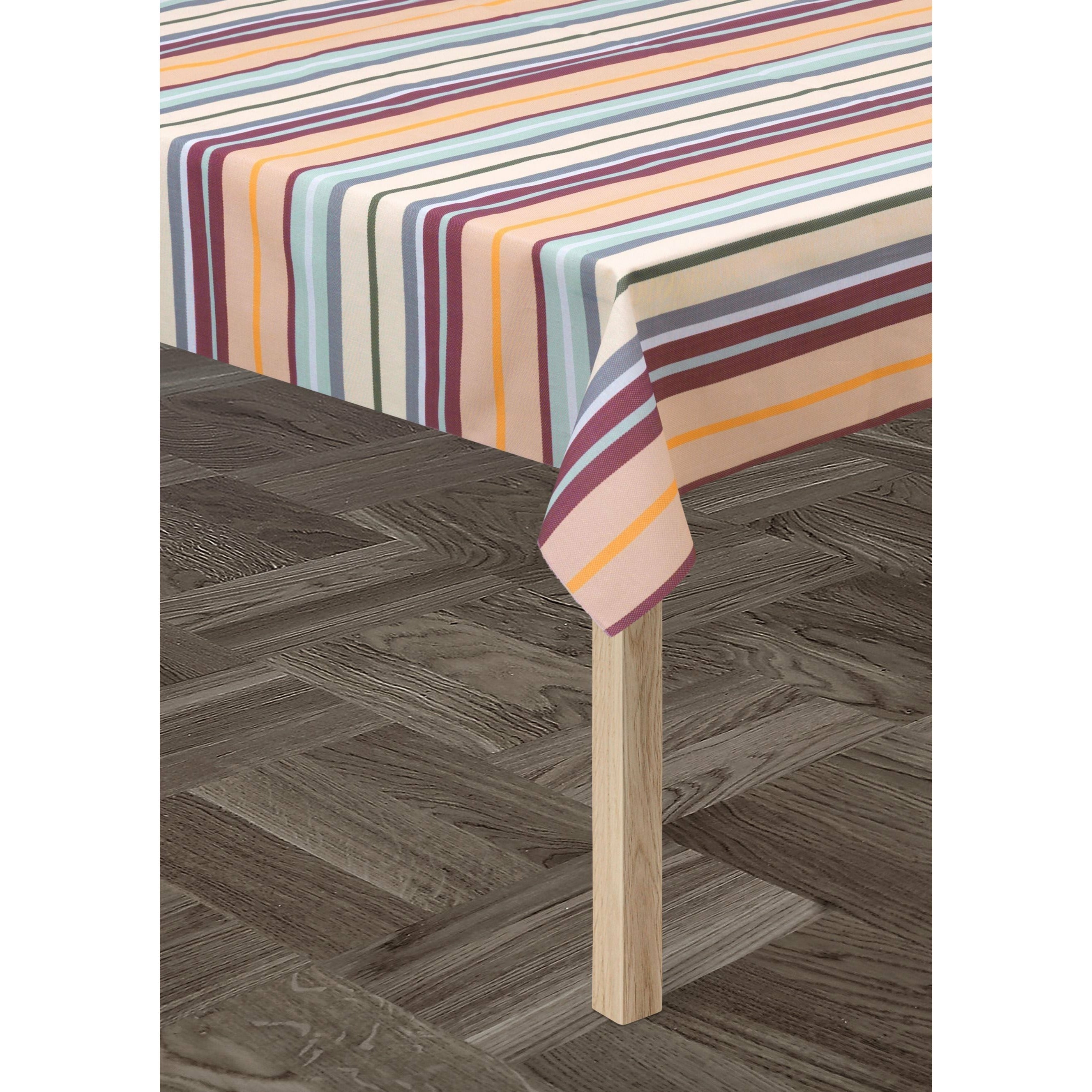 Rosendahl venkovní pruhy akrylové ubrus 140 cm, multi