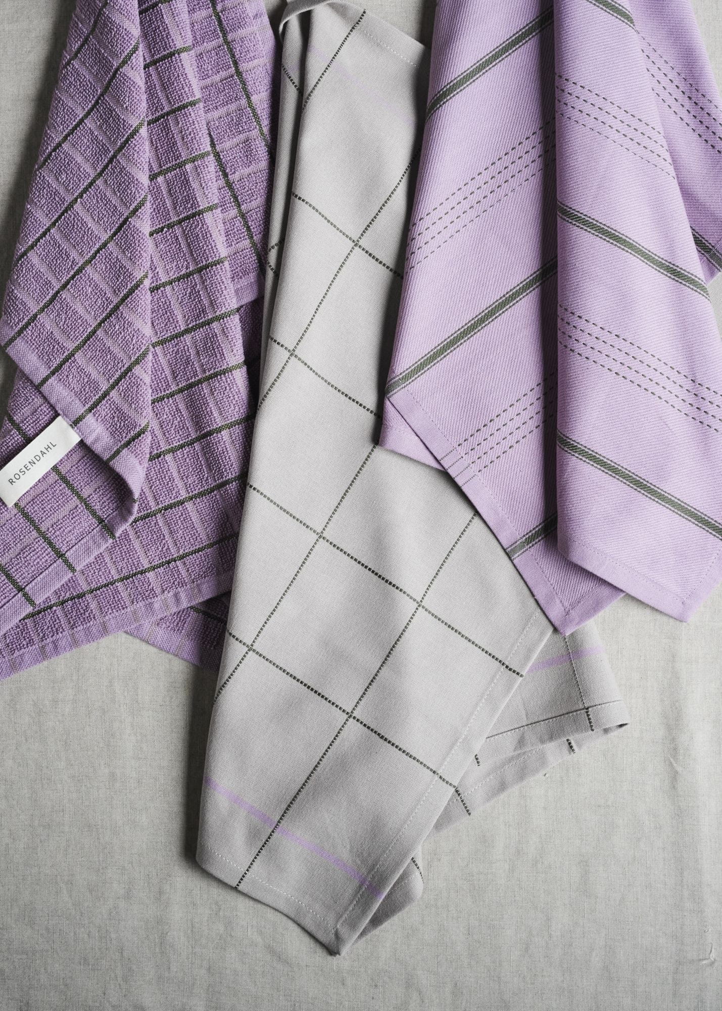 [product_category]-Rosendahl Rosendahl Textiles Terry Tea Towel 50x70 Cm, Purple-Rosendahl-5709513214472-21447-ROS-7
