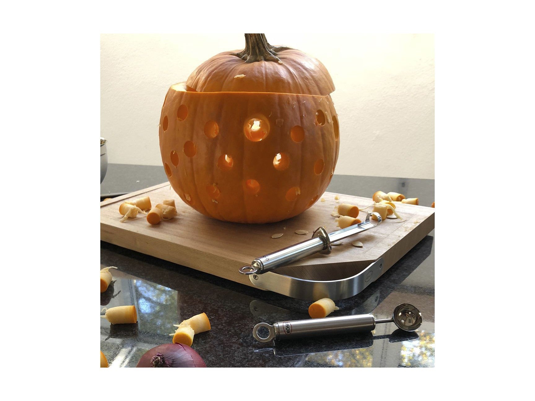 [product_category]-Rösle Apple Core Kitchen Knife ø 2 X 22.5 Cm-Rösle-4004293127464-22475-ROS-2