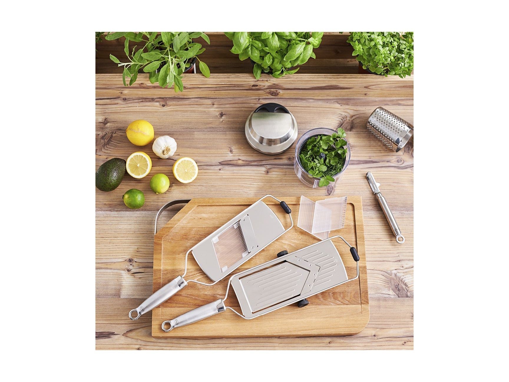[product_category]-Rösle Mandolin Slicer V Cutting Edge 46 X 13 Cm-Rösle-4004293950086-22647-ROS-4