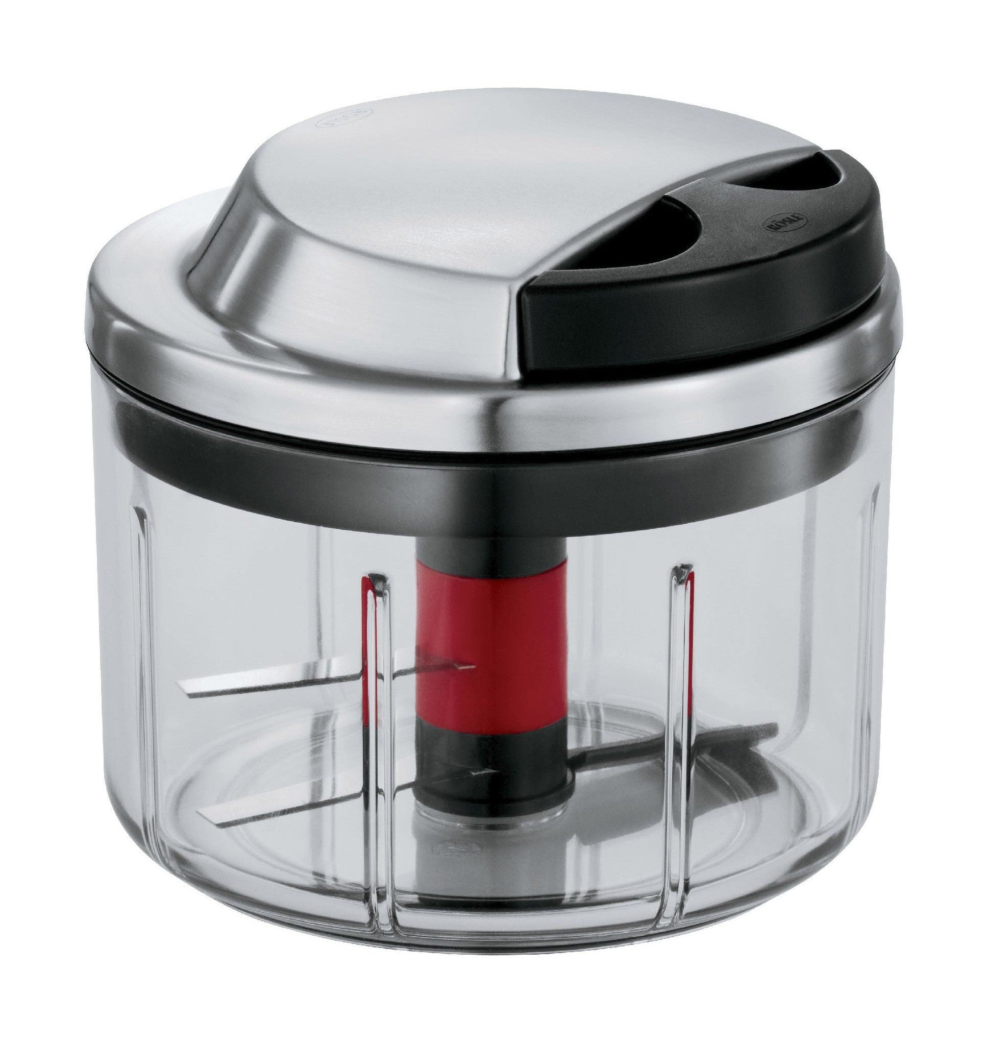 [product_category]-Rösle Mini Chopper Incl. Lid ø 13 X 12 Cm 0.6 Liter Clear/Steel-Rösle-4004293162724-22565-ROS-1