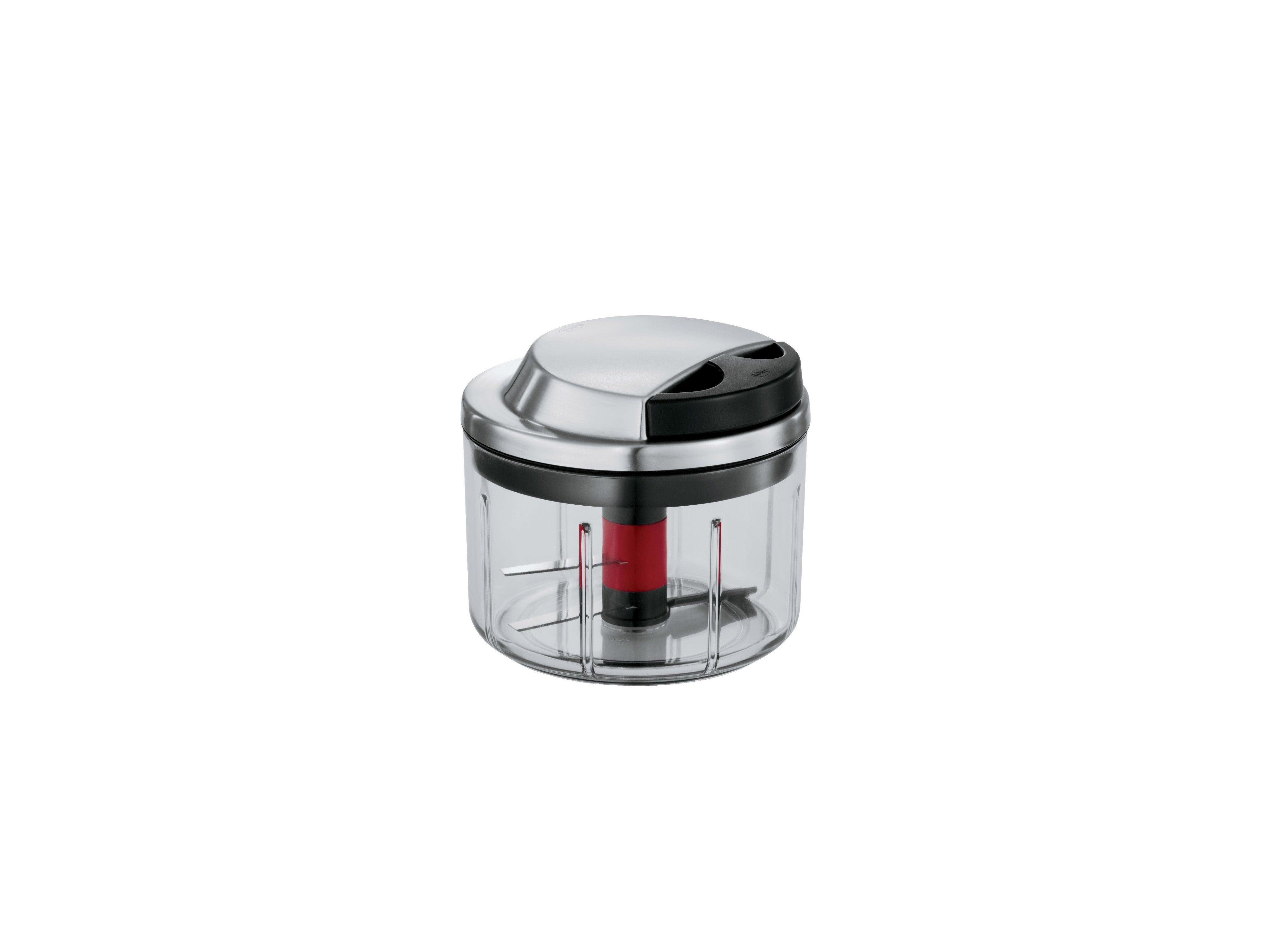 [product_category]-Rösle Mini Chopper Incl. Lid ø 13 X 12 Cm 0.6 Liter Clear/Steel-Rösle-4004293162724-22565-ROS-3