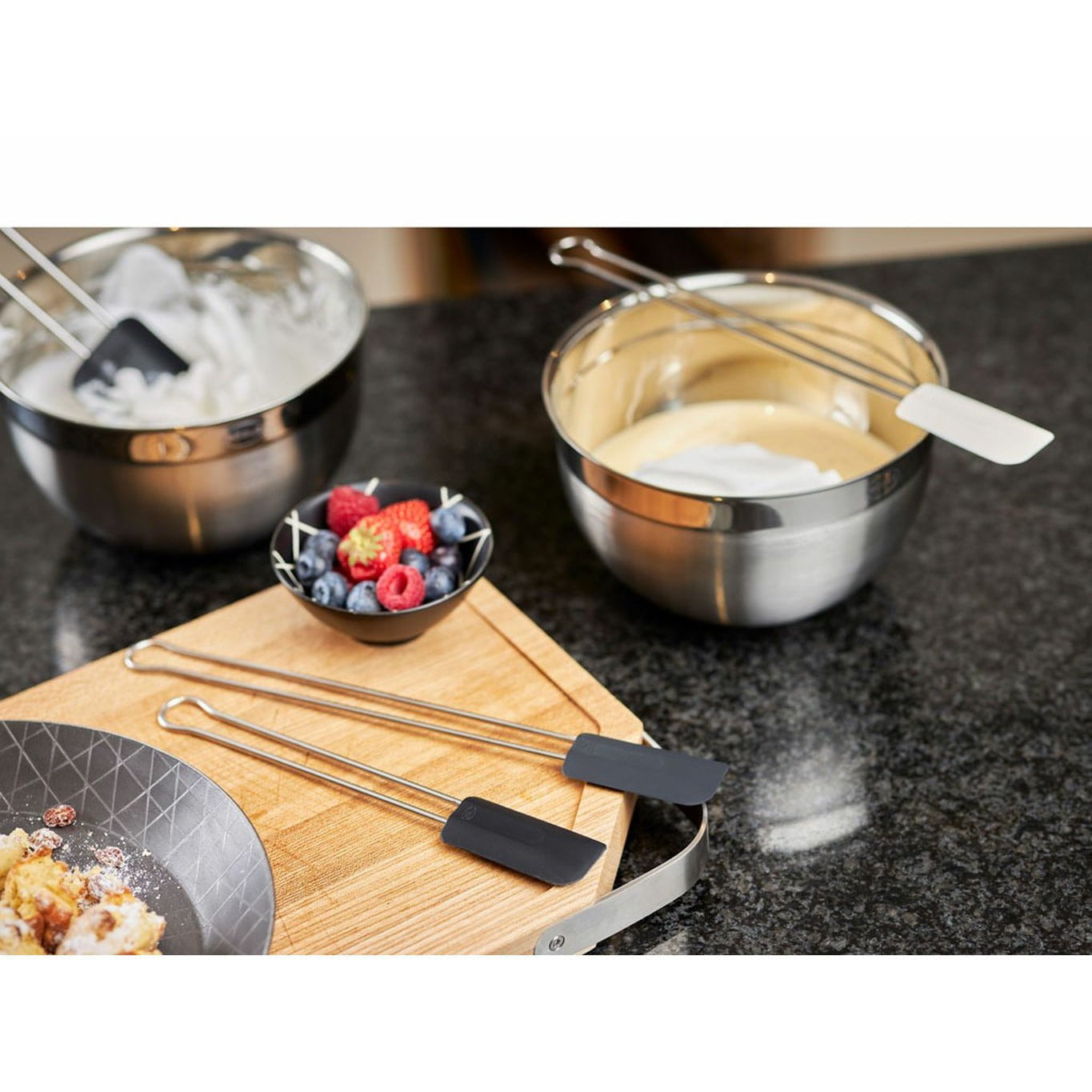 [product_category]-Rösle Spatula 20 X 2.75 Cm, Steel / Black-Rösle-4004293124357-22438-ROS-2