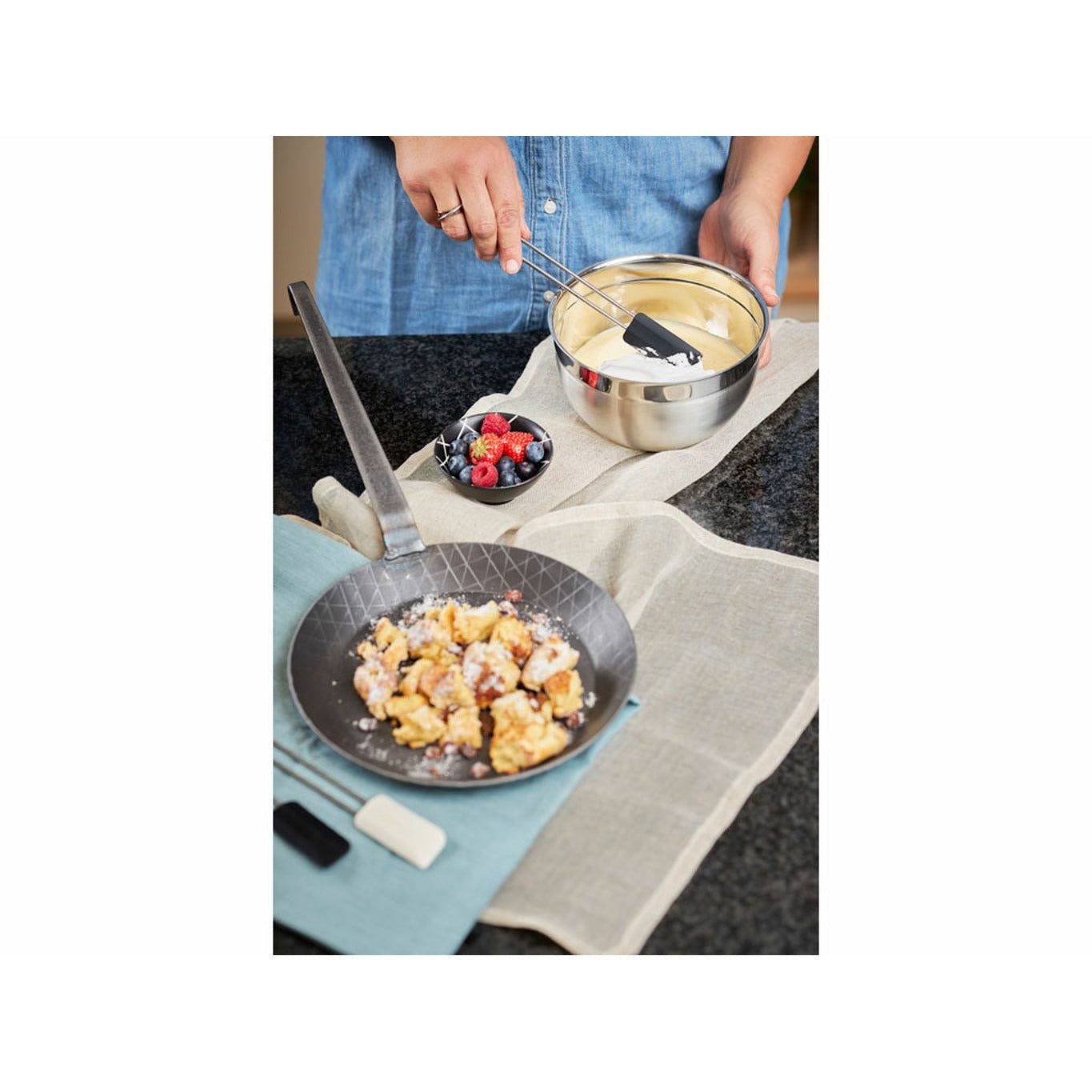 [product_category]-Rösle Spatula 26 X 2.75 Cm, Steel / White-Rösle-4004293124753-22448-ROS-2