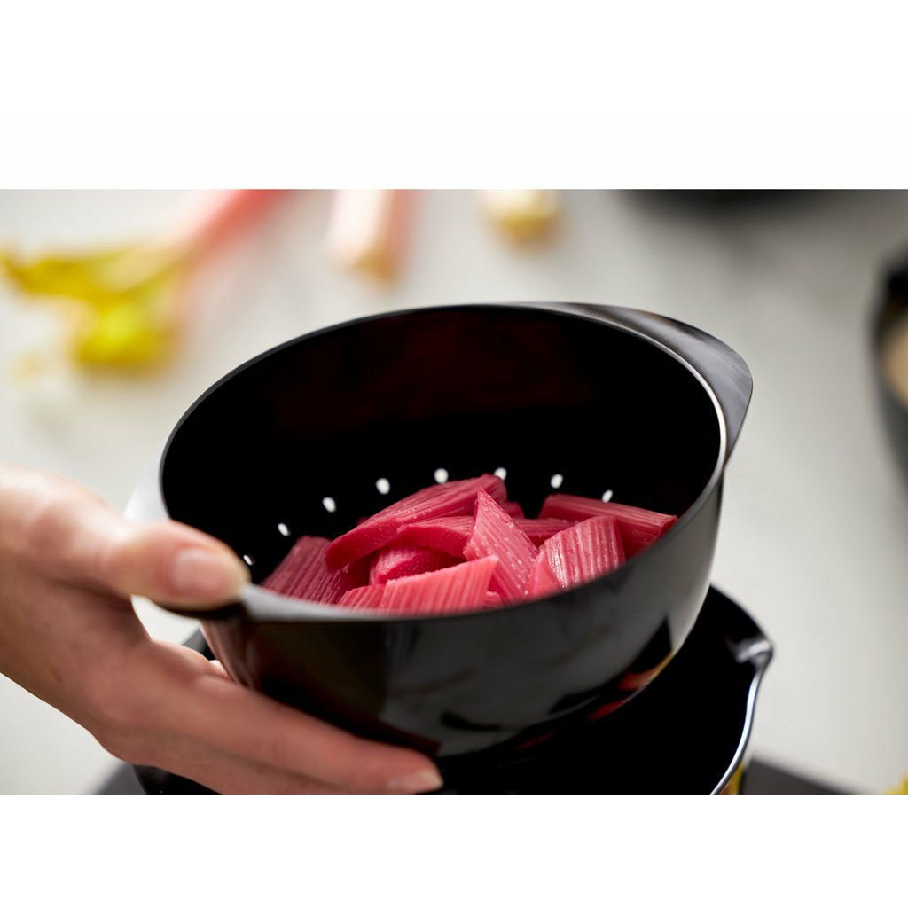 [product_category]-Rosti Kitchen Sieve For Margrethe Bowl 1,5 Liter, Black-Rosti-5722000236900-23690-ROS-6