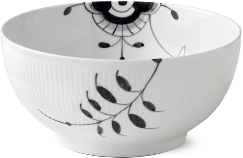 [product_category]-Royal Copenhagen Black Fluted Mega Bowl, 310 Cl-Royal Copenhagen-5705140706199-1017030-ROY-1