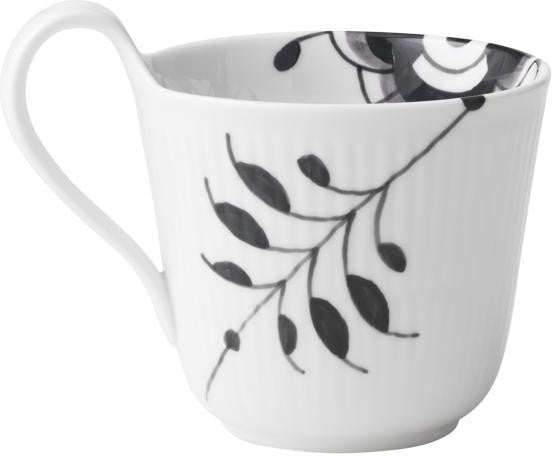 [product_category]-Royal Copenhagen Black Fluted Mega Cup, 33 Cl-Royal Copenhagen-5705140716150-1017018-ROY-1