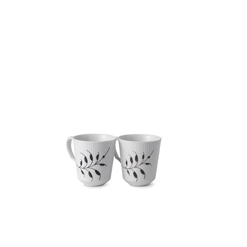 [product_category]-Royal Copenhagen Black Fluted Mega Mug 2pcs 37cl-Royal Copenhagen-5705140733218-1027461-ROY-2