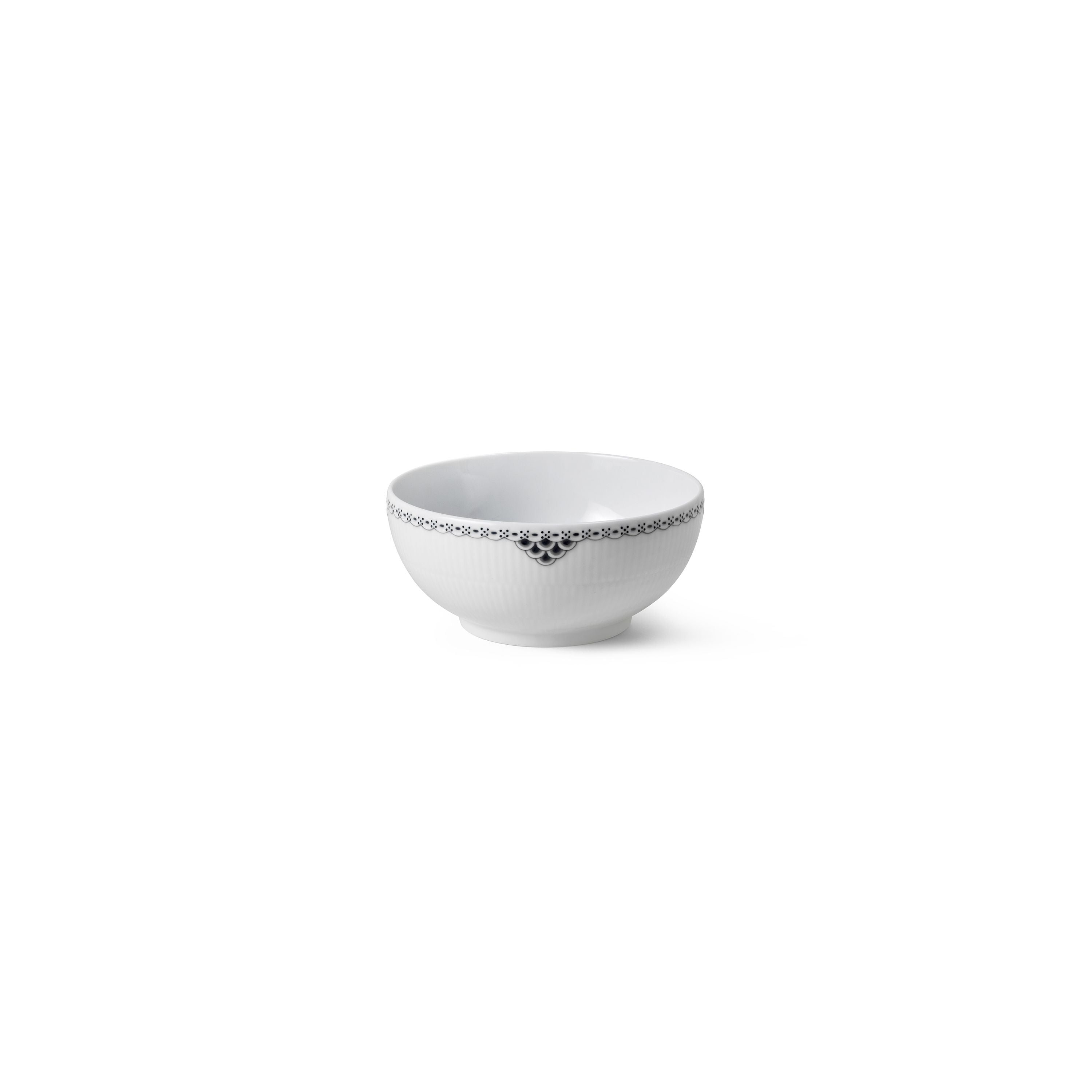 [product_category]-Royal Copenhagen Black Lace Bowl 110 Cl-Royal Copenhagen-5705140742562-1066930-ROY-2