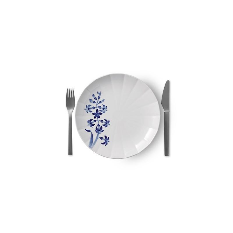 [product_category]-Royal Copenhagen Blomst Plate Hyacinth, 22cm-Royal Copenhagen-5705140731092-1025299-ROY-2