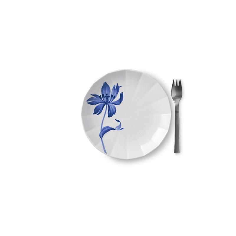 [product_category]-Royal Copenhagen Blomst Plate Tulip, 19cm-Royal Copenhagen-5705140733645-1028396-ROY-2