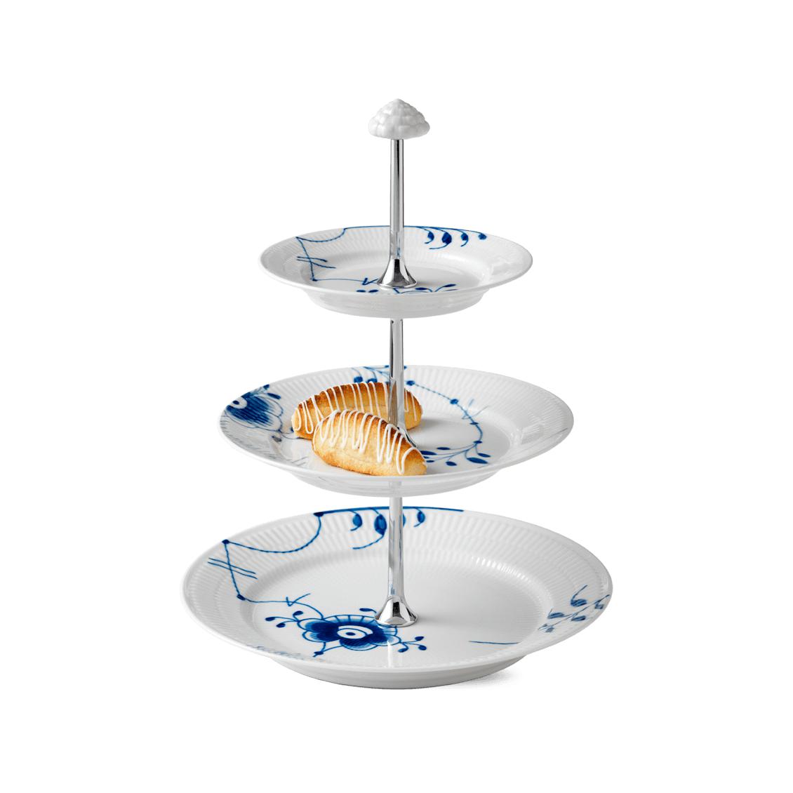 [product_category]-Royal Copenhagen Blue Fluted Mega Etagere, 35cm-Royal Copenhagen-5705140706182-1017348-ROY-2