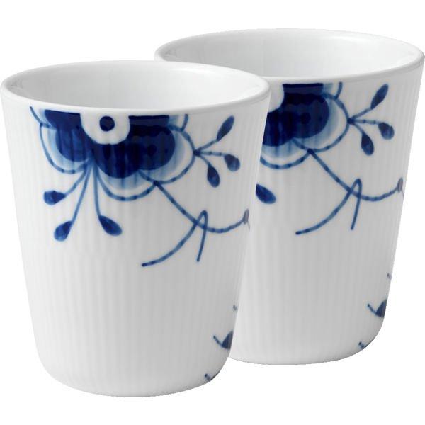 [product_category]-Royal Copenhagen Blue Fluted Mega Thermo Mug 29 Cl Set Of 2-Royal Copenhagen-5705140729181-1020515-ROY-2