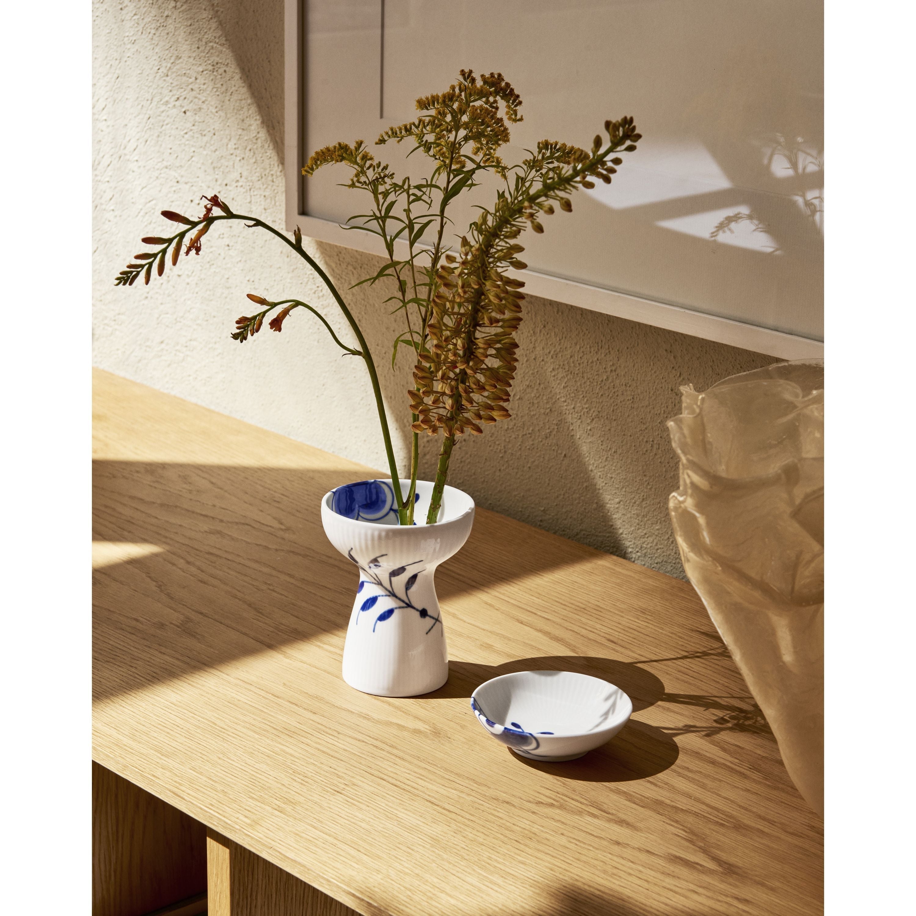[product_category]-Royal Copenhagen Blue Fluted Mega Vase 11 Cm-Royal Copenhagen-5705140742388-1066676-ROY-3