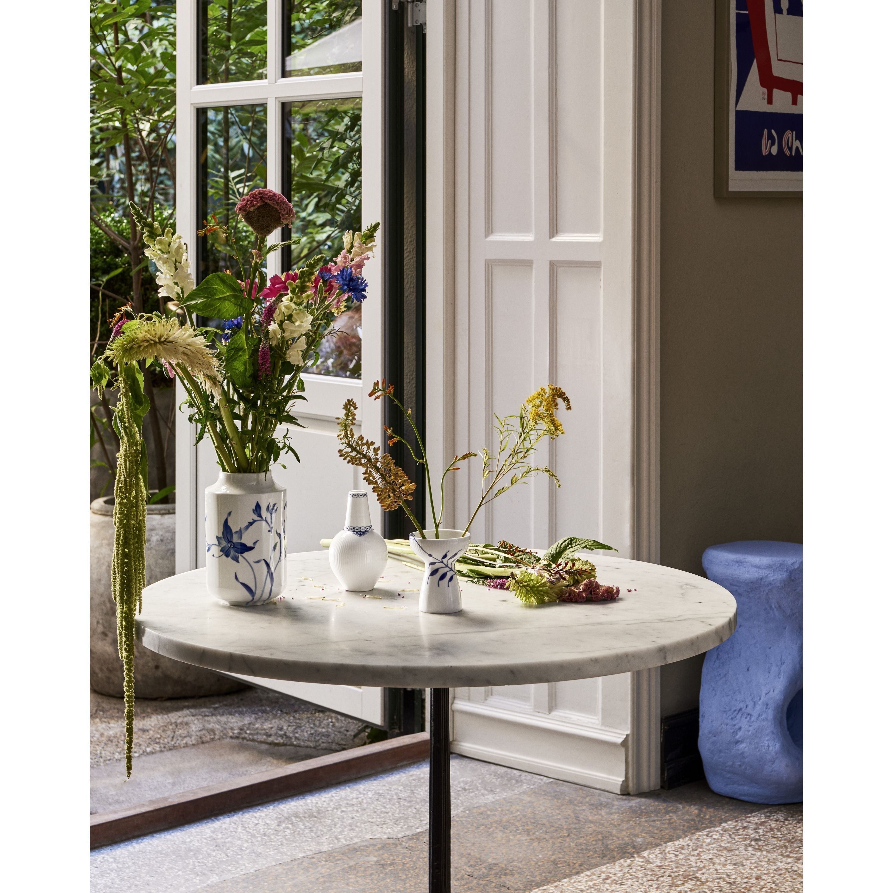 [product_category]-Royal Copenhagen Blue Fluted Mega Vase 11 Cm-Royal Copenhagen-5705140742388-1066676-ROY-4