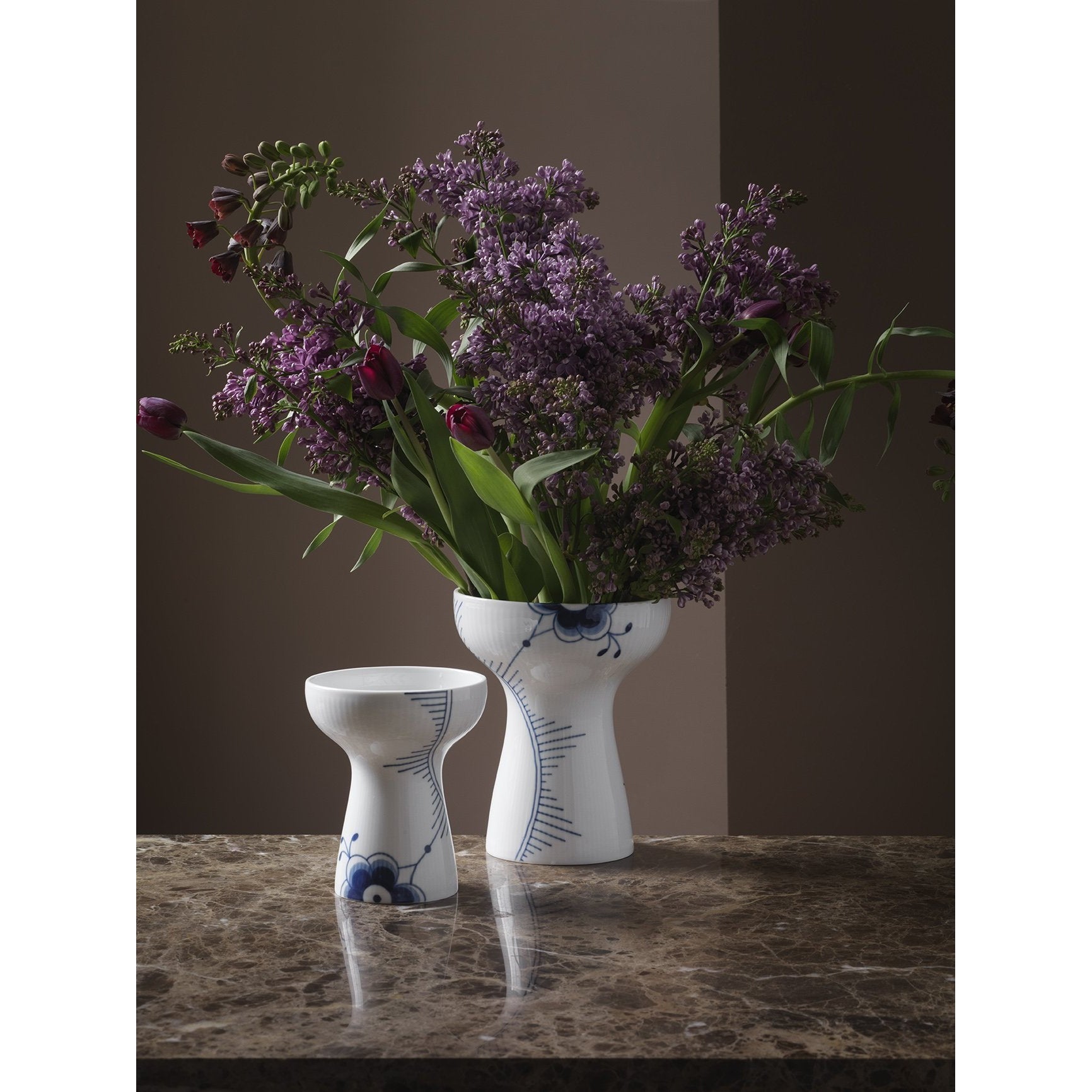 [product_category]-Royal Copenhagen Blue Fluted Mega Vase, 19cm-Royal Copenhagen-5705140734833-1052396-ROY-4
