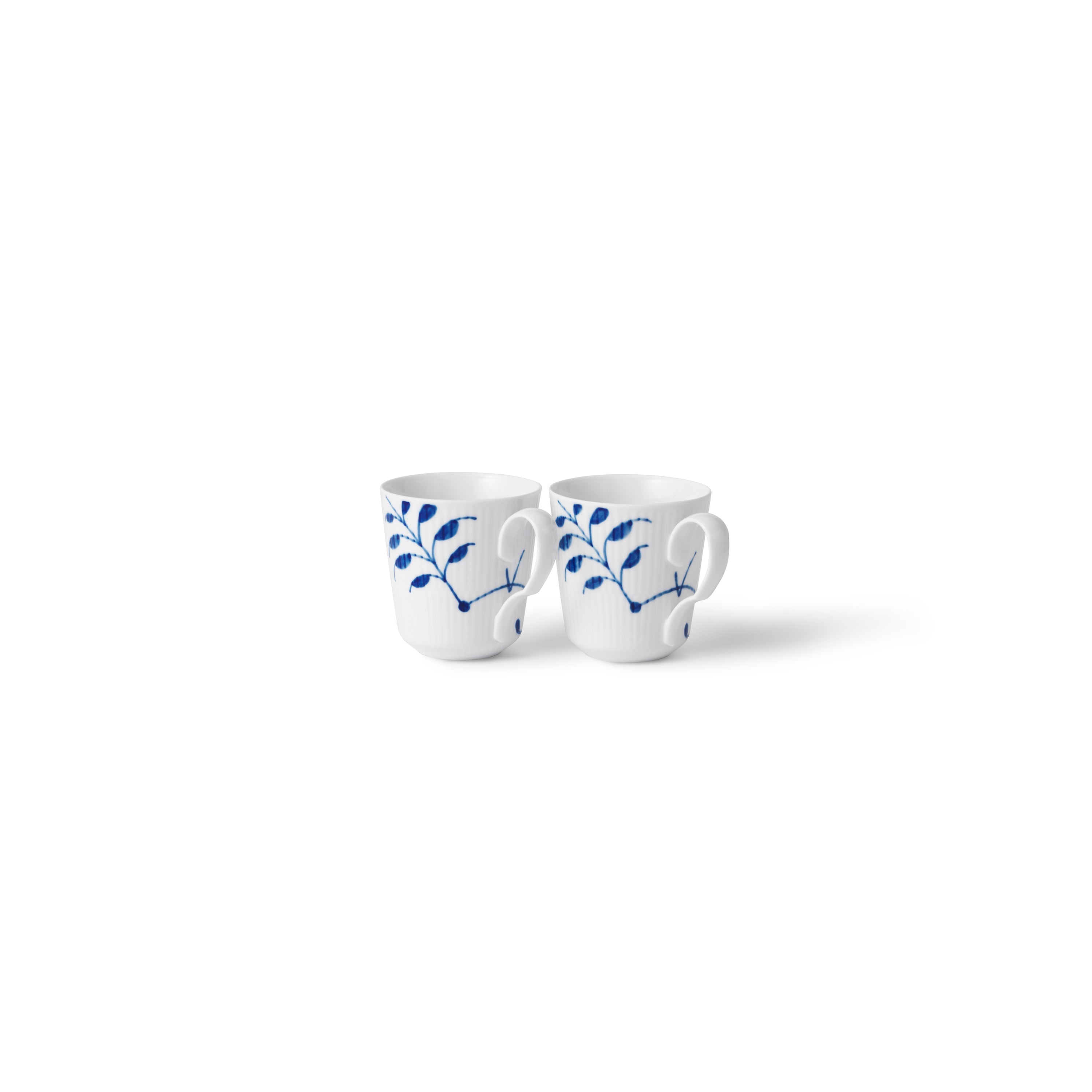 [product_category]-Royal Copenhagen Blue Mega Ribbed Cup 28 Cl, 2 Pieces-Royal Copenhagen-5705140709169-1017331-ROY-3